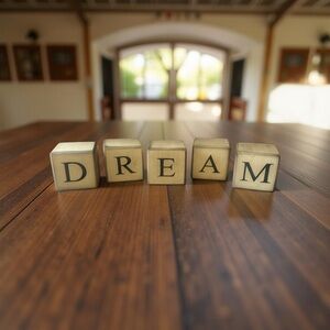 Wooden Dream Blocks